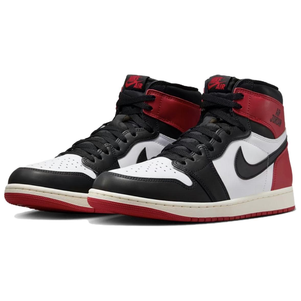 Ретро баскетбольные кроссовки Jordan Air Jordan 1 High OG "Black Toe Reimagined" - изображение 3