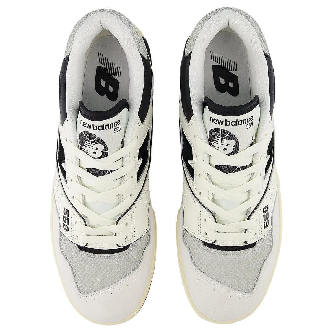 Ретро баскетбольные кроссовки New Balance NB 550 "Sea Salt" - изображение 3