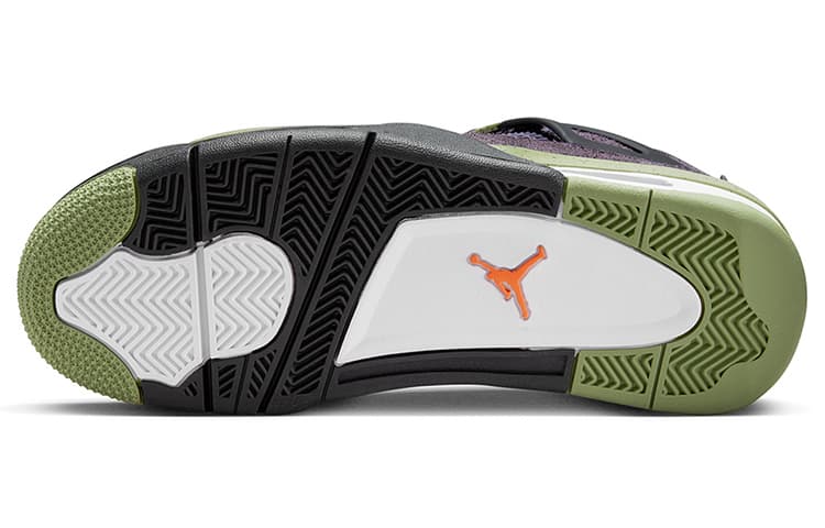 Ретро баскетбольные кроссовки Jordan Air Jordan 4 Retro "Canyon Purple" - изображение 6