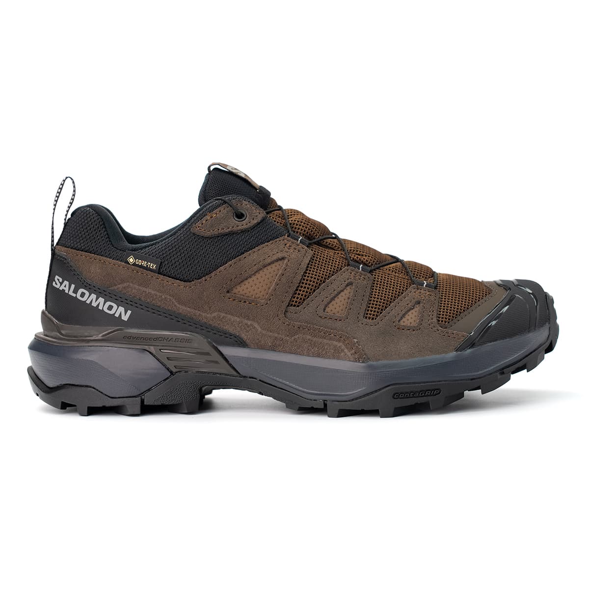 Кроссовки Salomon X ULTRA 360 Дышащий Водонепроницаемый Лоу-топы Походная обувь Мужской Темно-кофейный - изображение 2