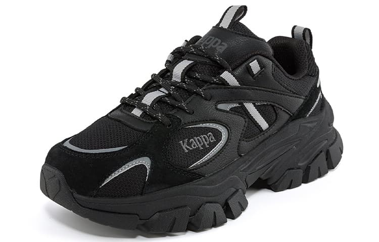 Кроссовки Kappa Retro Low Black Silver - изображение 2