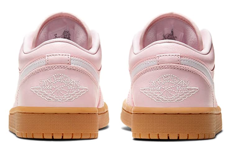 Ретро баскетбольные кроссовки Jordan Air Jordan 1 Low "Pink Gum" - изображение 5