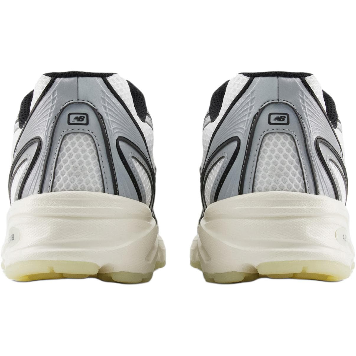 Кроссовки New Balance NB 740 Устойчивые к истиранию Низкие Кроссовки Унисекс Белые Серые - изображение 5
