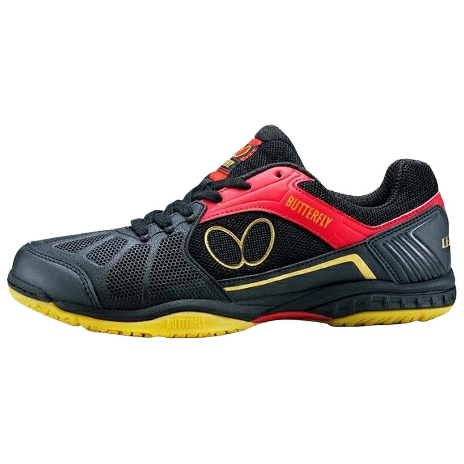 Кроссовки для спортзала Бабочка Slip-resistant Abrasion-resistant Low-top Кроссовки для тренировок Унисекс Черный Красный - изображение 1