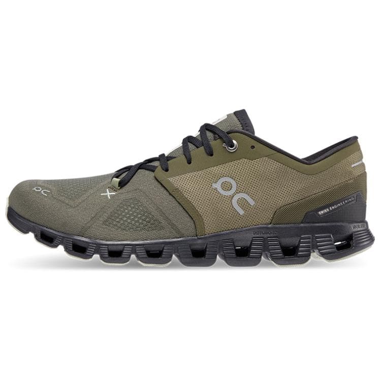 Кроссовки для спортзала On Cloud X 3 Olive Grey