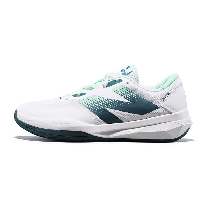Кроссовки для тенниса New Balance NB 796 Противоскользящие Устойчивые к истиранию Дышащие Низкие Кроссовки для Тениса Женские Белые Зеленые - изображение 1