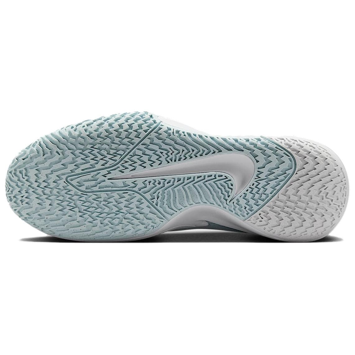 Кроссовки для баскетбола Nike Precision 7 противоскользящие устойчивые к истиранию низкие баскетбольные кроссовки мужские циановые - изображение 6