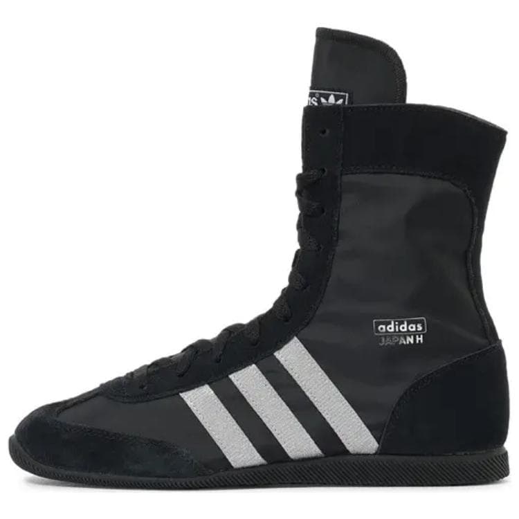 Кроссовки для спортзала Adidas Originals Япония Противоскользящие Износостойкие Высокие Кроссовки для тренировок Женские Черные - изображение 1