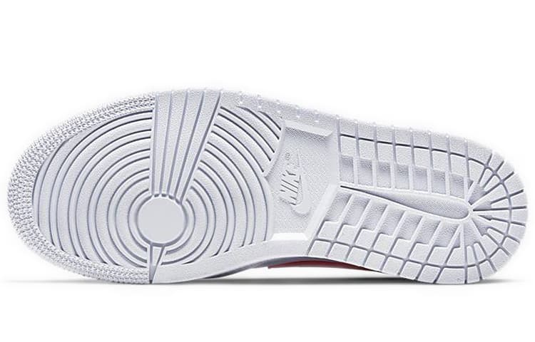 Ретро баскетбольные кроссовки Jordan Air Jordan 1 Mid University Red — фото 6