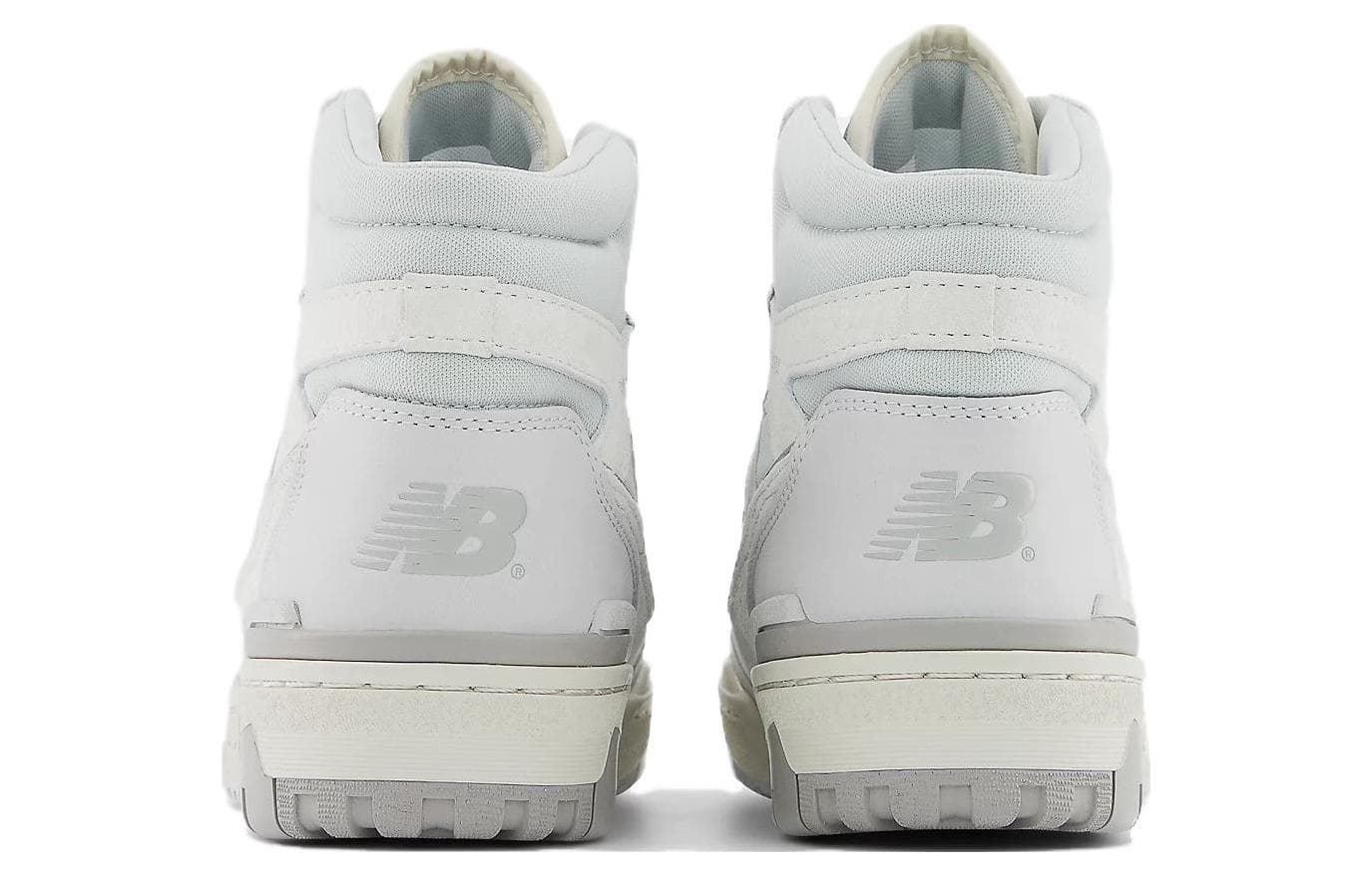 Ретро баскетбольные кроссовки New Balance 650 R Silver - изображение 4