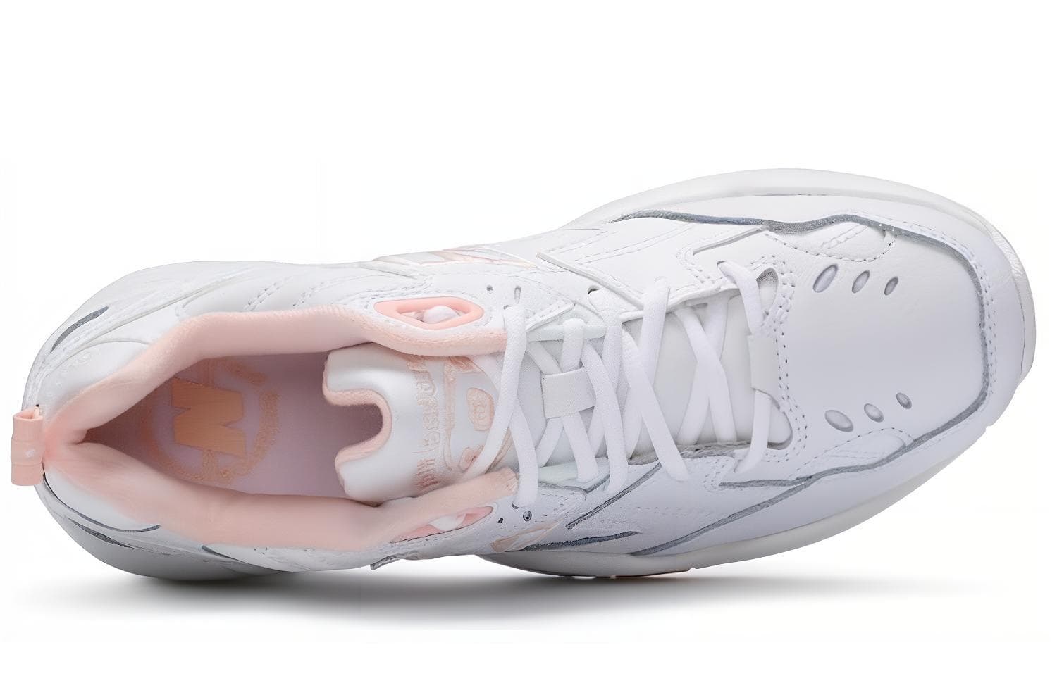Кроссовки для спортзала New Balance 608 White Pink - изображение 3