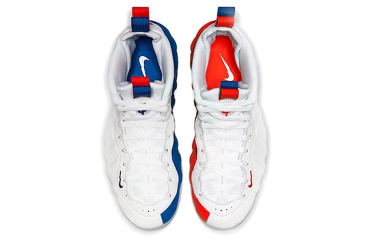 Ретро баскетбольные кроссовки Nike Foamposite One USA Vandalized - изображение 4