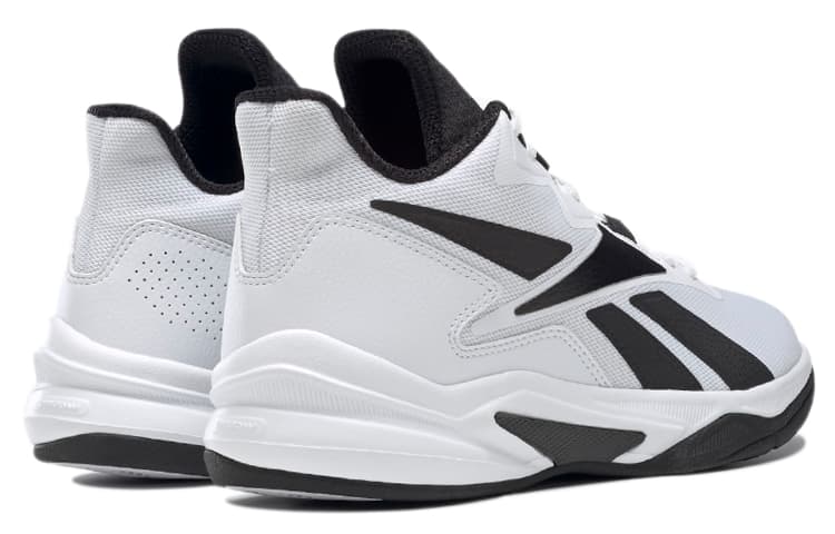 Ретро баскетбольные кроссовки Reebok More Buckets White Black - изображение 4