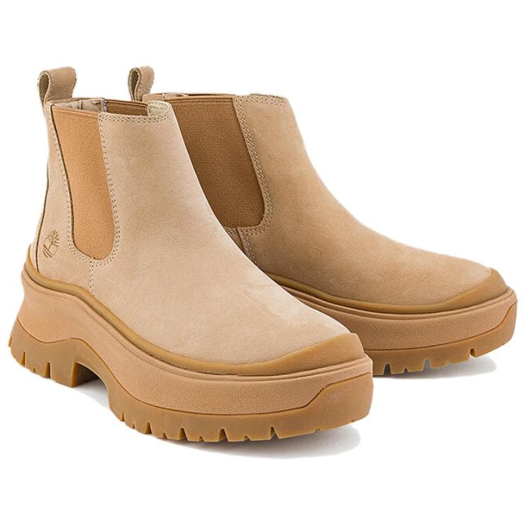 Ботинки челси Timberland Roxie Lane Короткий Челси Женский Бежевый - изображение 4
