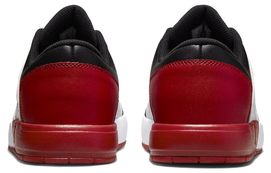 Ретро баскетбольные кроссовки Jordan Air Jordan 1 Low Black White Red - изображение 5