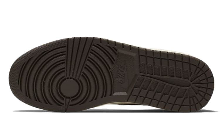 Ретро баскетбольные кроссовки Travis Scott x Air Jordan 1 High OG "Dark Mocha" - изображение 6