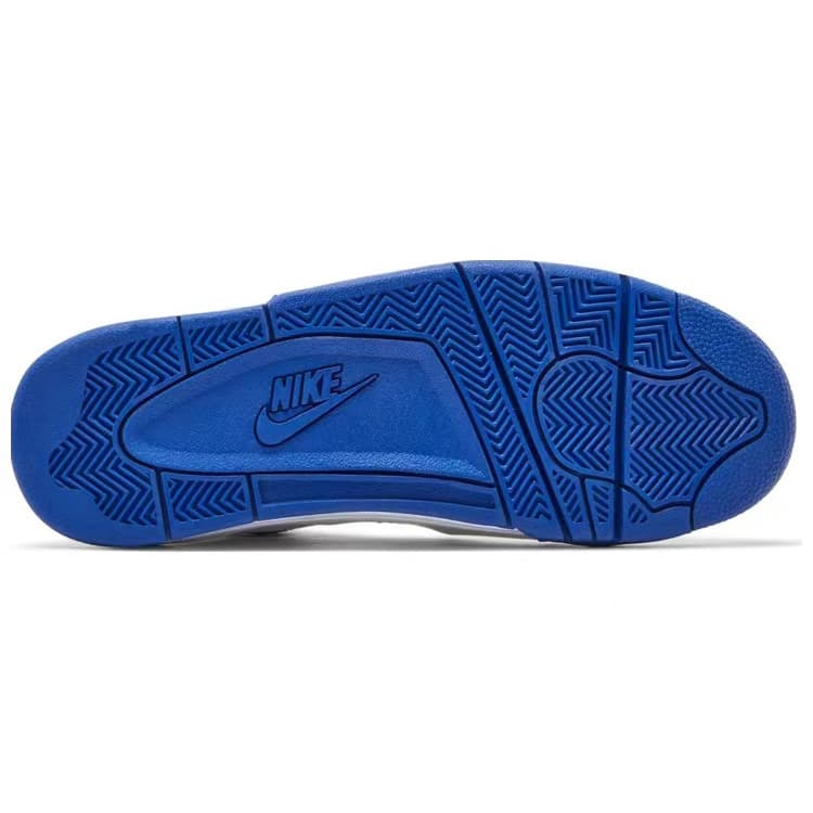Ретро баскетбольные кроссовки Nike Flight Legacy White Blue - изображение 5