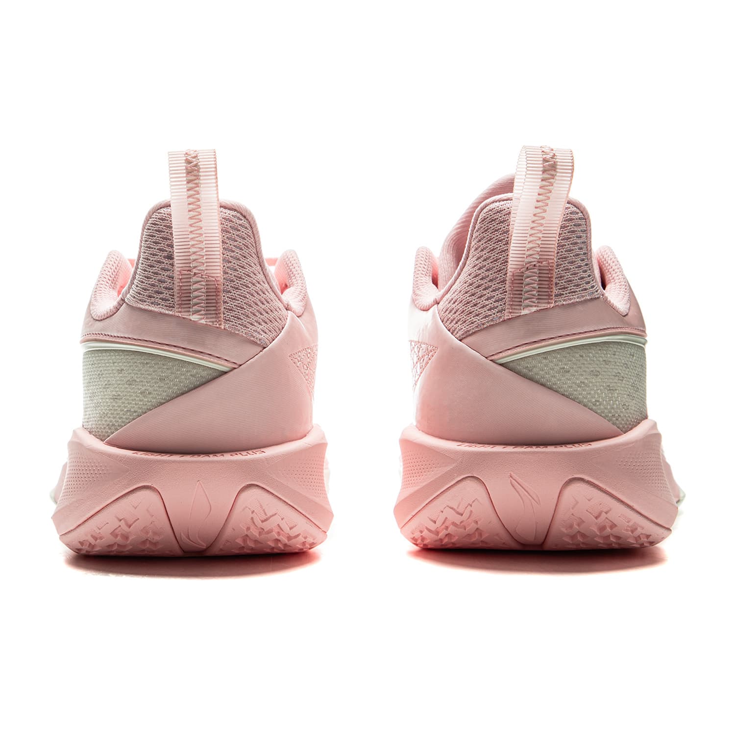 Кроссовки для баскетбола Li NING Speed 2 Амортизация Противоскользящие Дышащие Отскок Низкие Баскетбольные Кроссовки Мужские Розовые Белые - изображение 6