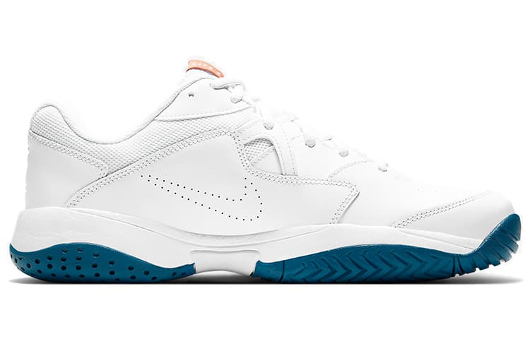 Кроссовки для тенниса Nike Court Lite 2 White Orange Blue - изображение 2