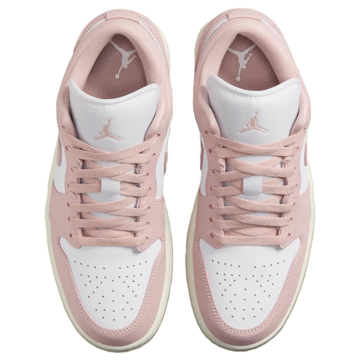 Ретро баскетбольные кроссовки Jordan Air Jordan 1 Low Pink White - изображение 4