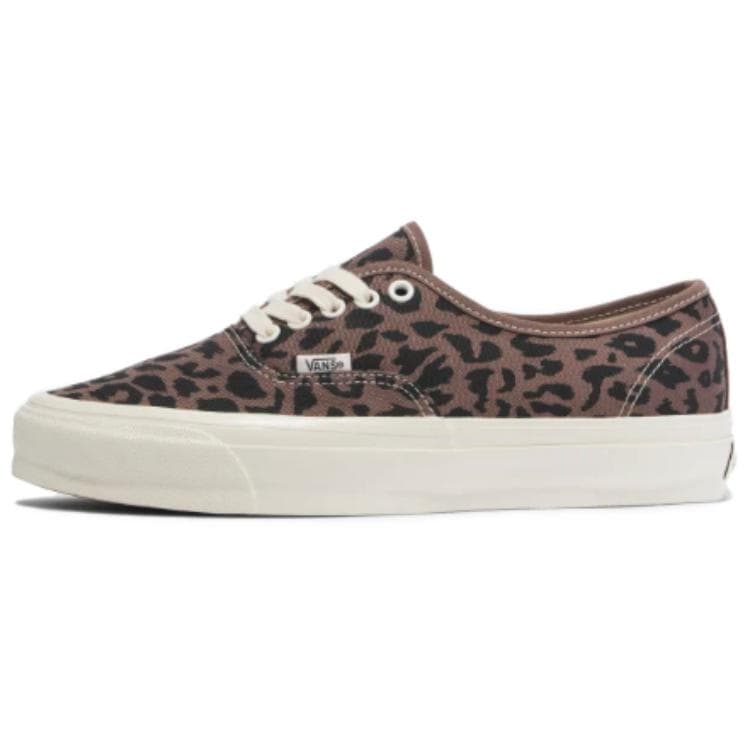 Кеды Vans Authentic Premium 44 Устойчивые к истиранию Низкие Кеды Унисекс Темно-Серый Коричневый Умбра - изображение 6