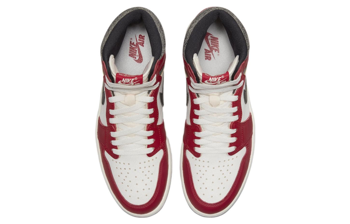 Ретро баскетбольные кроссовки Air Jordan 1 Retro High OG "Lost & Found" - изображение 4