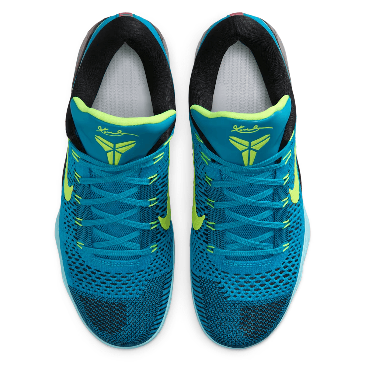 Кроссовки для баскетбола Nike Kobe 9 Low Топ Баскетбольные кроссовки Мужские Синие - изображение 4