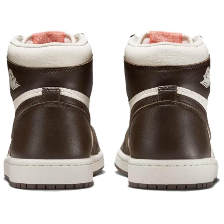 Ретро баскетбольные кроссовки Jordan Air Jordan 1 High Топ Винтажные Баскетбольные Кроссовки Женские Коричневый - изображение 5