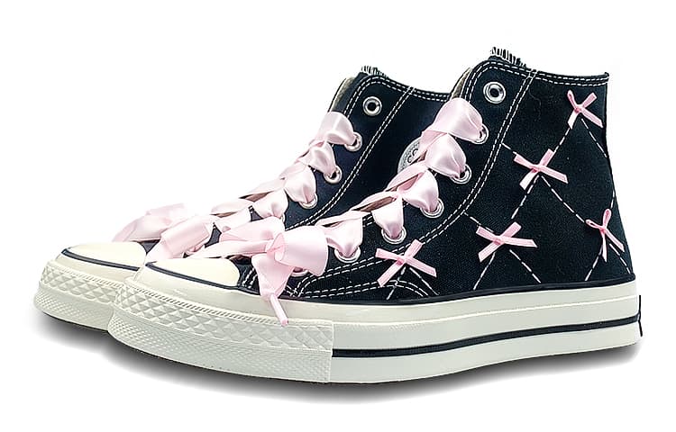 Кеды Converse 1970s High Top Black Pink - изображение 3