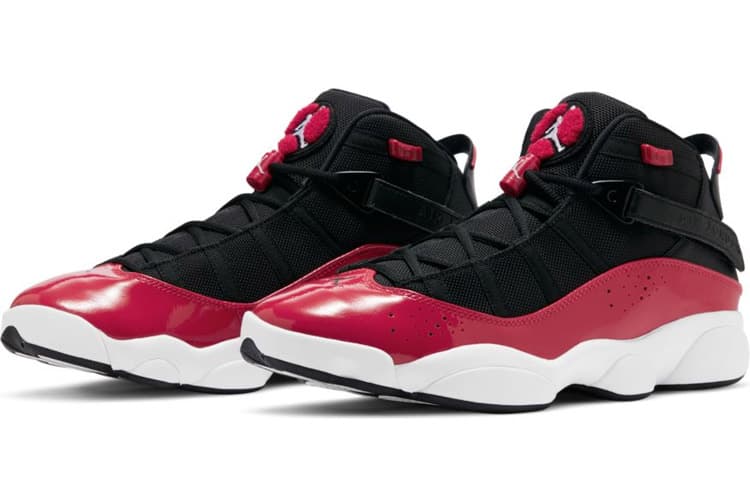 Ретро баскетбольные кроссовки Jordan 6 Rings "Fitness Red" - изображение 3