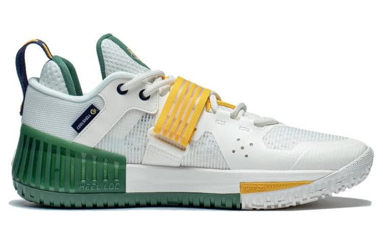 Кроссовки для баскетбола LiNing Furious Low White Yellow - изображение 2