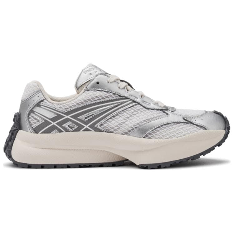 Кроссовки Onitsuka Tiger противоскользящие устойчивые к истиранию низкий топ кроссовки с толстой подошвой унисекс серый - изображение 2