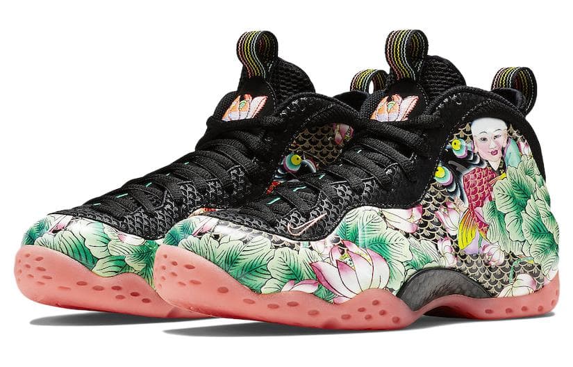 Ретро баскетбольные кроссовки Nike Foamposite One - изображение 2