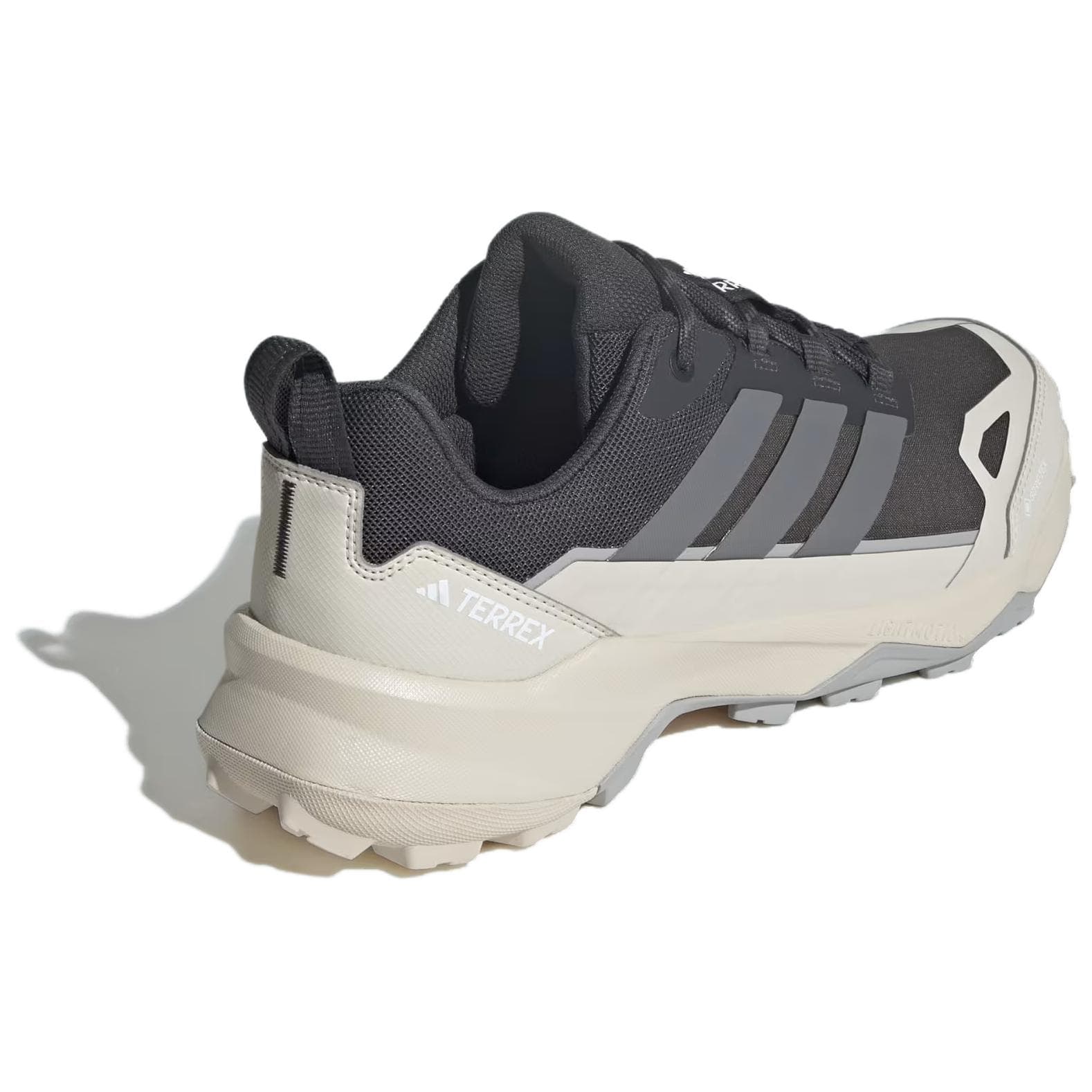 Кроссовки Adidas TERREX SKYCHASER AX5 Износостойкая и Водонепроницаемая Низкая Походная Обувь Мужская Угольно-Серый - изображение 4