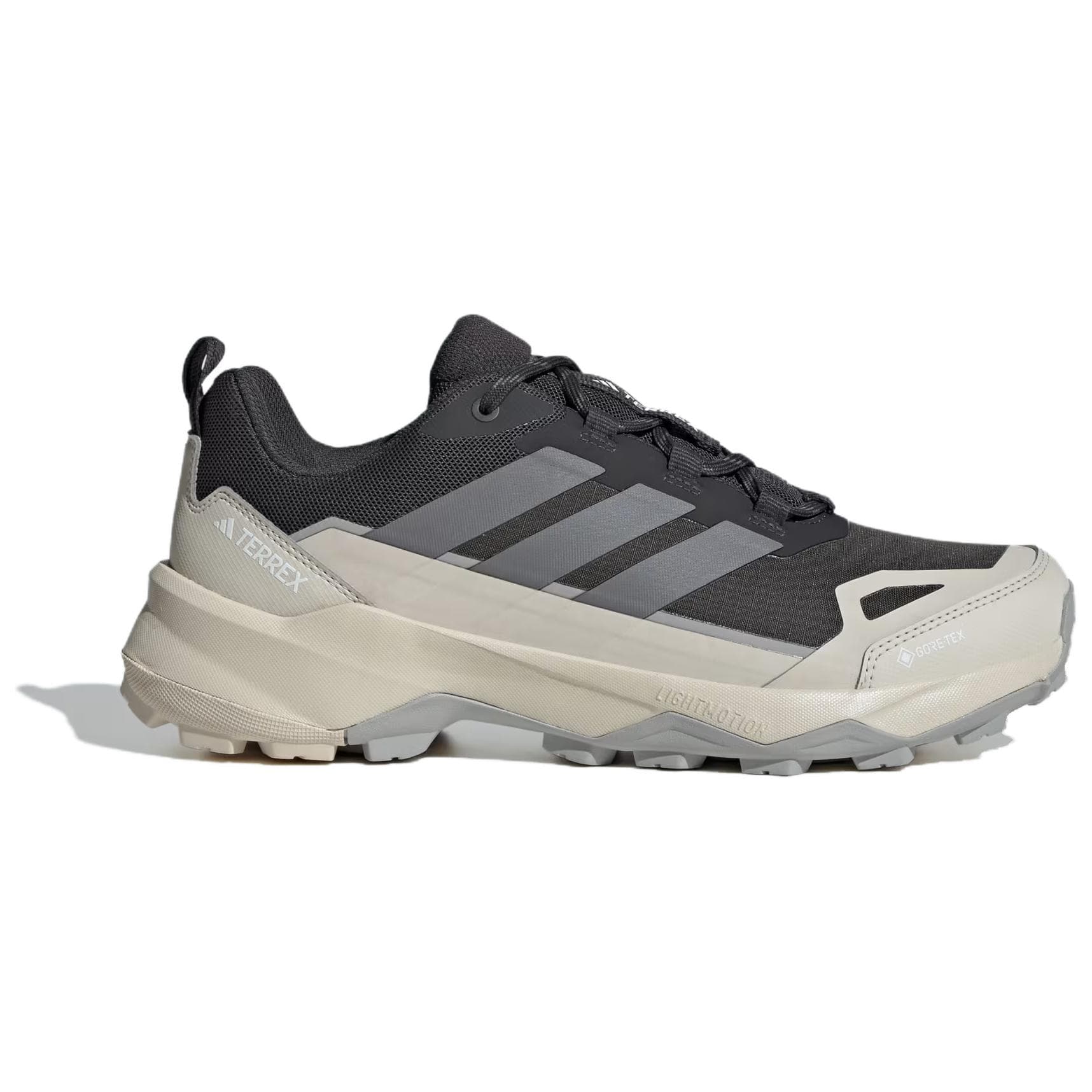 Кроссовки Adidas TERREX SKYCHASER AX5 Износостойкая и Водонепроницаемая Низкая Походная Обувь Мужская Угольно-Серый - изображение 2