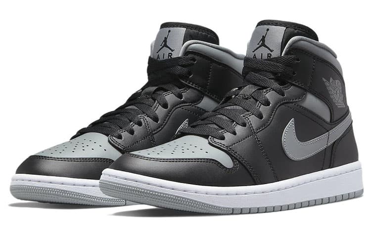 Ретро баскетбольные кроссовки Jordan Air Jordan 1 Mid "Shadow" — фото 3