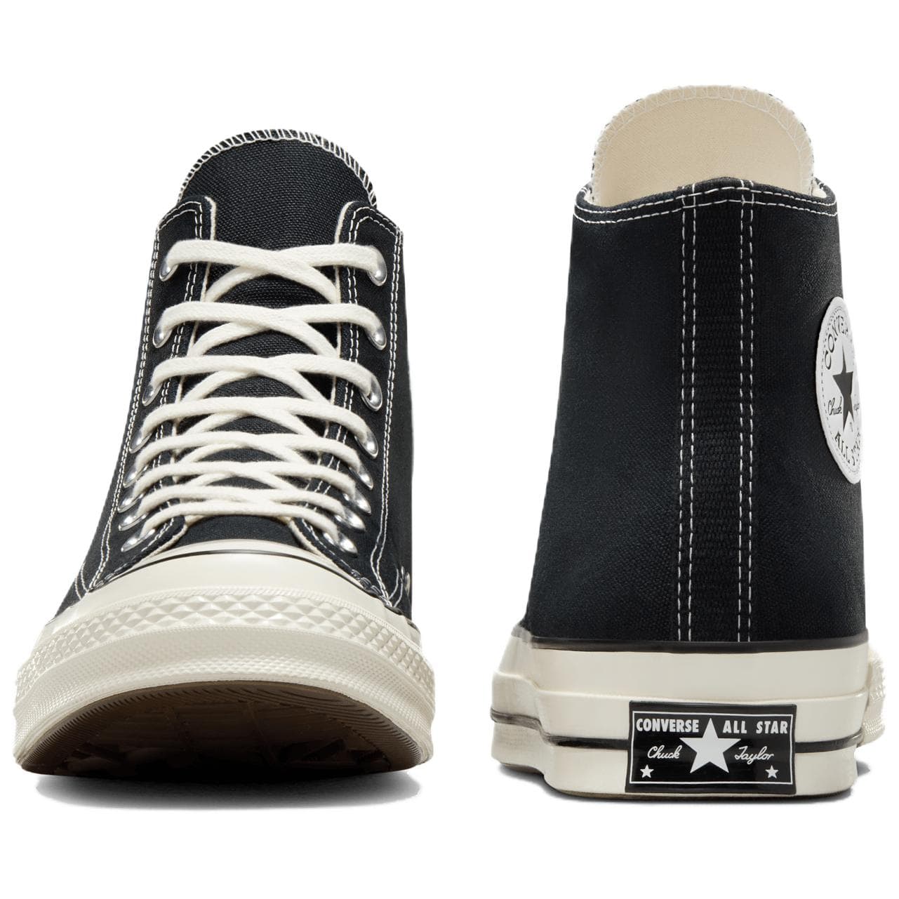 Кеды Converse Chuck 70 Устойчивые к истиранию высокие кеды унисекс черные - изображение 4