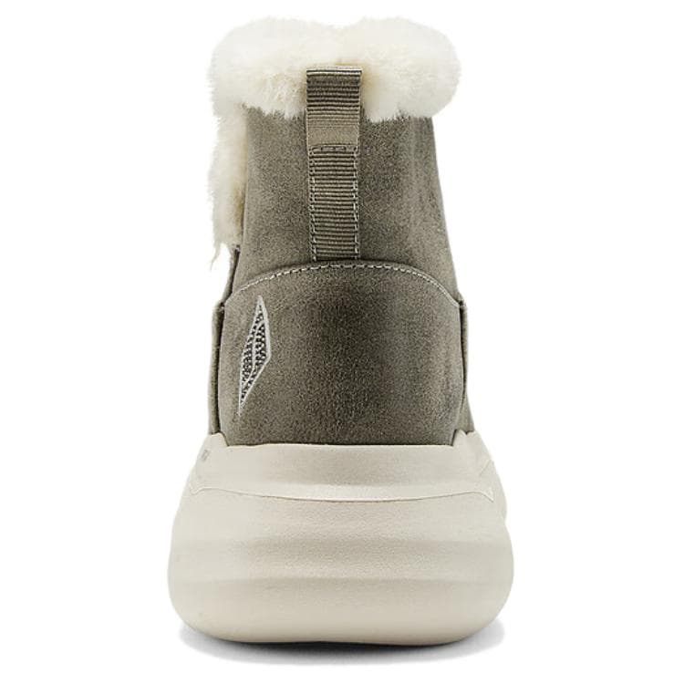 Ботинки зимние Skechers Vapor Foam Короткие Сноубутсы Женские Серые - изображение 4
