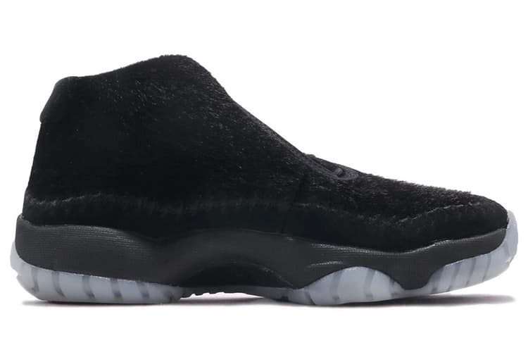 Ретро баскетбольные кроссовки Jordan Future Mid Black - изображение 2