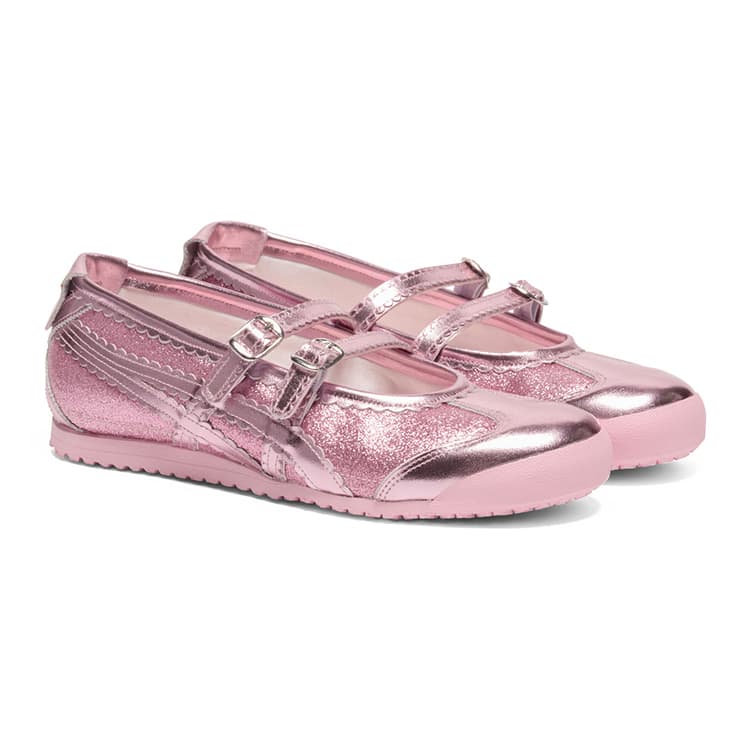 Onitsuka Tiger MEXICO 66 Туфли Мэри Джейн Женские Розовые - изображение 3