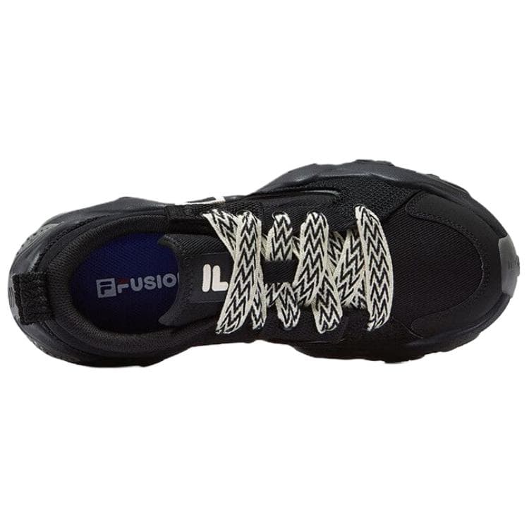 Кроссовки FILA FUSION STARFISH CANVAS Low Топ Массивные кроссовки Женские Черный - изображение 4