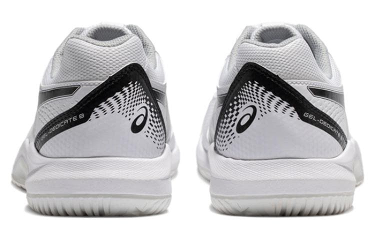 Кроссовки для тенниса Asics Gel-Dedicate 8 White Black - изображение 4