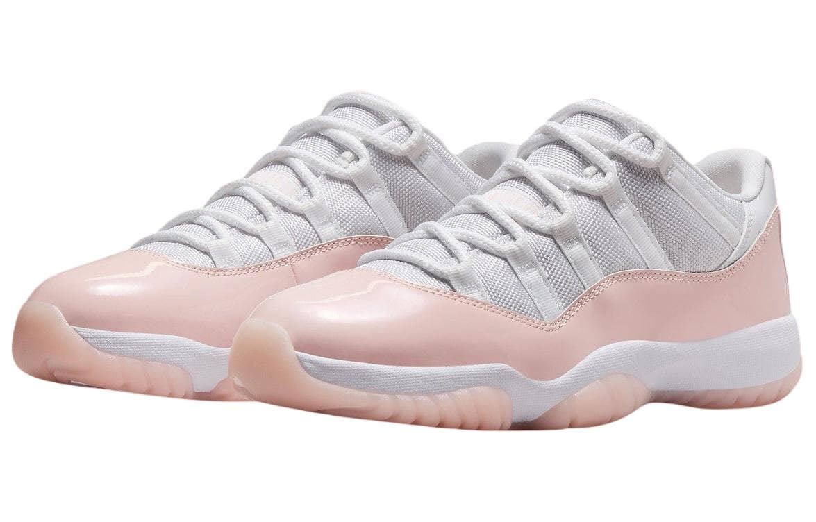 Ретро баскетбольные кроссовки Jordan Air Jordan 11 Low Женские Трендовые Низкие Баскетбольные Кроссовки Женские Розовые - изображение 3