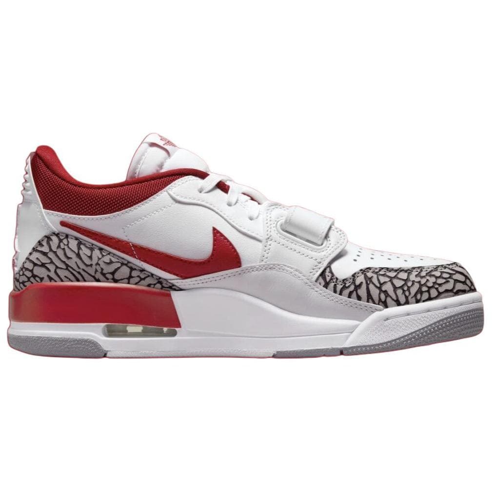 Ретро баскетбольные кроссовки Jordan Legacy 312 кожа синтетический материал Low Gym Red мягкий и удобный противоскользящая износостойкая лоу-топы ретро баскетбольные кроссовки женские белый красный - изображение 2