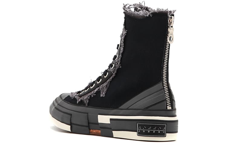 Кеды Yohji Yamamoto x xVESSEL G.O.P. Highs Black - изображение 5