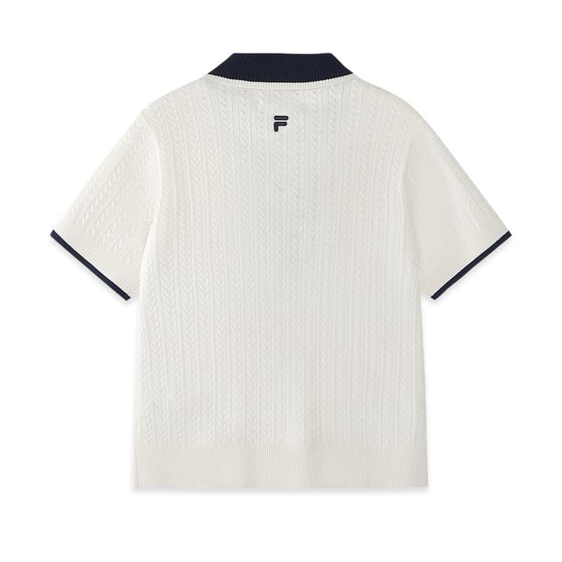 Кардиган FILA FUSION Instant TAKEOFF Свитер Женские Облачный белый - изображение 2