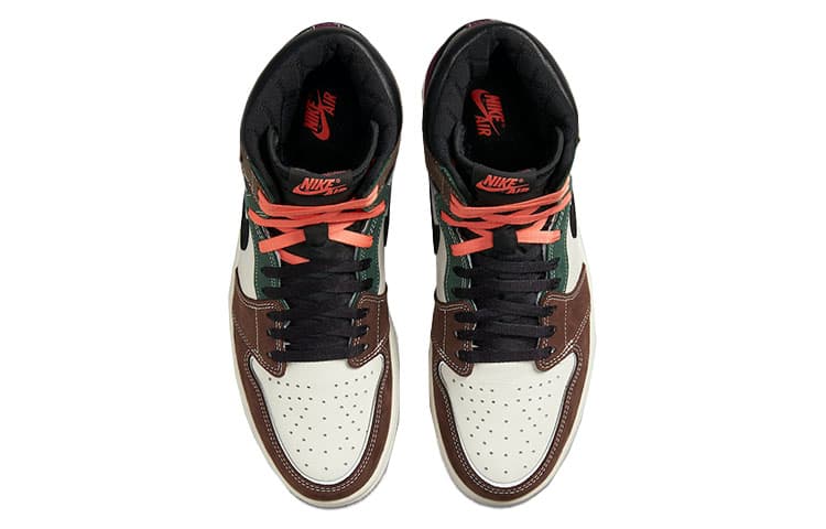Ретро баскетбольные кроссовки Air Jordan 1 Retro High OG "Hand Crafted" - изображение 4