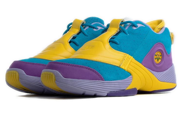 Ретро баскетбольные кроссовки BBC Ice Cream x Reebok Answer V - изображение 3