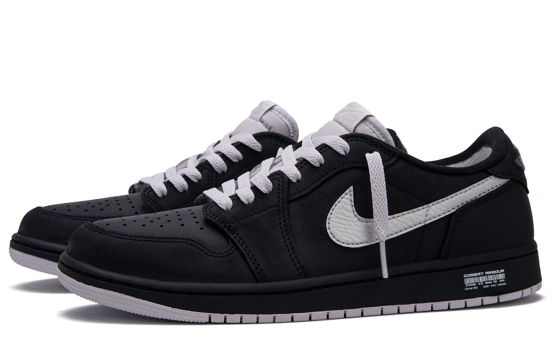 Ретро баскетбольные кроссовки Jordan Air Jordan 1 "Galactic Black Hole" - изображение 3