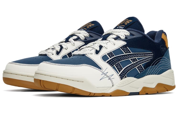 Ретро баскетбольные кроссовки Asics Gel-Fuse Blue - изображение 4